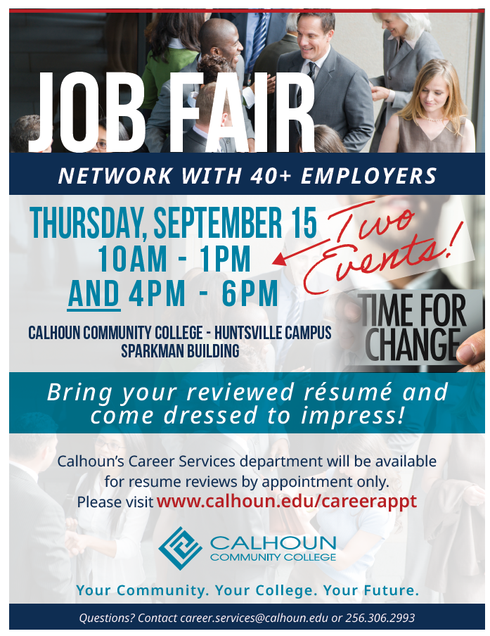 Job Fair this Thursday