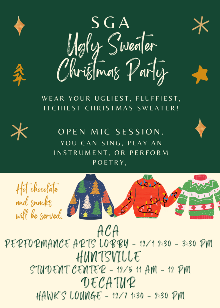 SGA Ugly Sweater Christmas party
