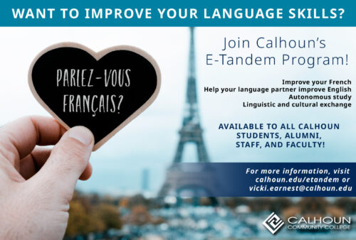 Bonjour to Hello: Our E-Tandem Program 